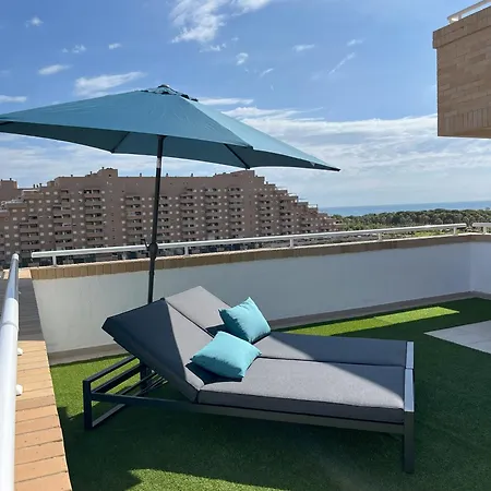 Atico Con Terraza De 50 M Апартаменты